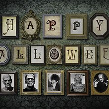 Happy Halloween Picture Frames