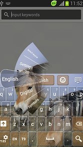 GO Keyboard Horses