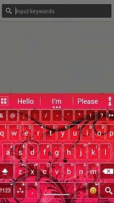 A.I.type theme red neon א
