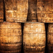 Winery Wood Barrels