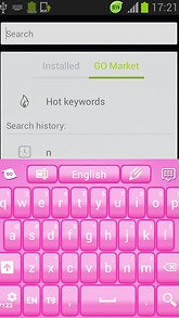 Pink Keyboard Glow