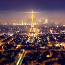 Eiffel Tower Tilt-Shift