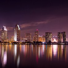 San Diego At Night