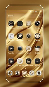 Gold Silk for Samsung Huawei