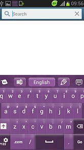 Purple Fancy Keyboard