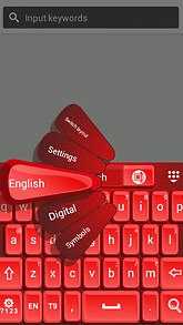 Keyboard Red