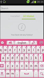 Keypad Skin Colors Pink