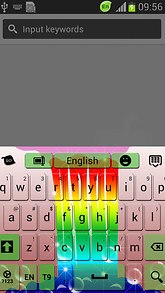 Color Waterfall Keyboard