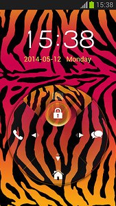 Zebra Lock Screens Free