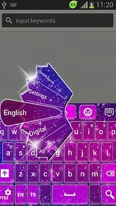 Glitter Keyboard Free