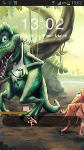 GO Locker Theme dinosaur