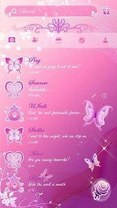 (FREE) PINK BUTTERFLY THEME